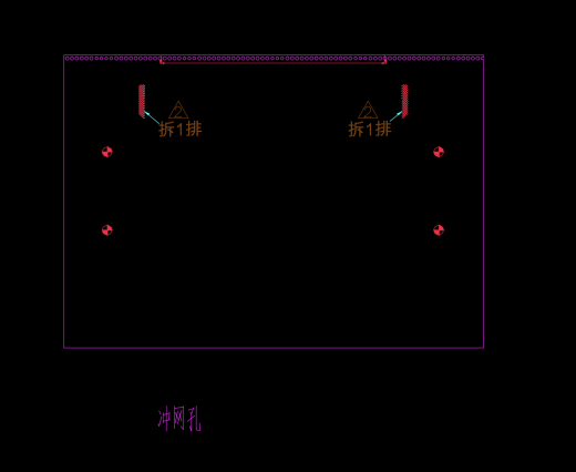 薄铝板冲网孔冲压模具图缩略图